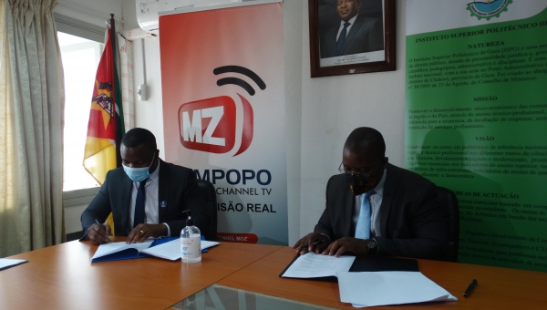 ISPG assina acordo de cooperação com a Limpopo Channel Moz TV 