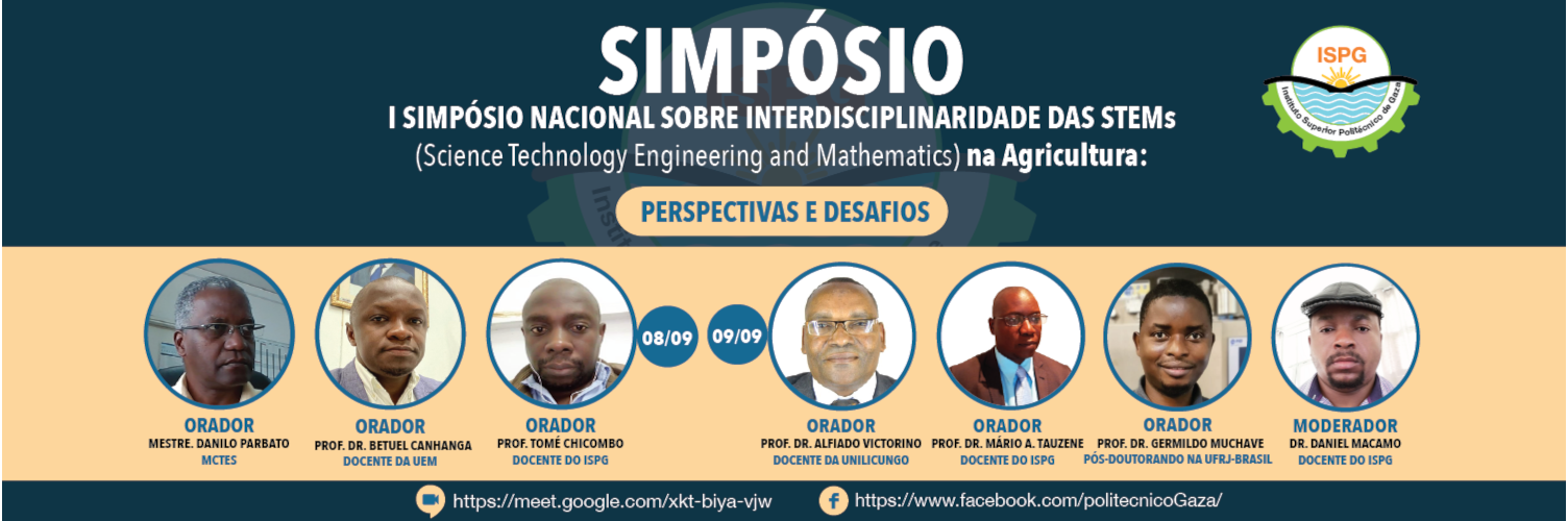 Simpósio Nacional Sobre Interdisciplinaridade das STEMs na Agricultura: Perspectivas e Desafios [08/09  e 09/09 das 15:30min às 17:30min]